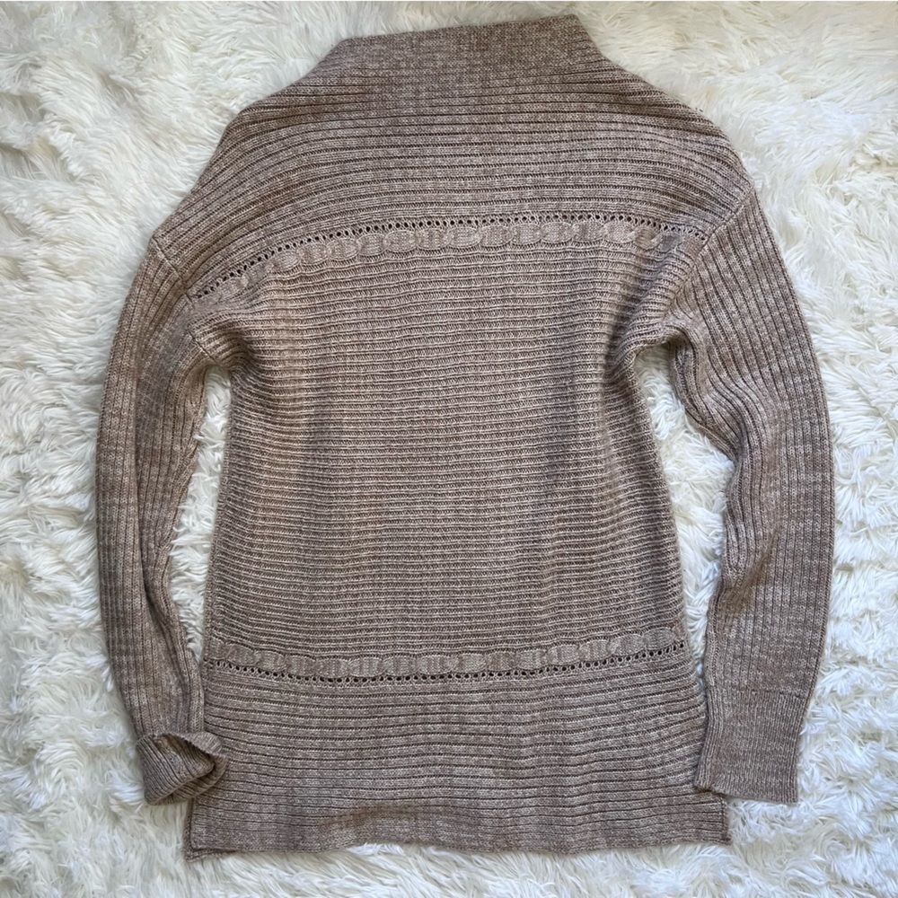 Westport 1962 Beige Boatneck Pullover Knit Sweater - Picture 3 of 4